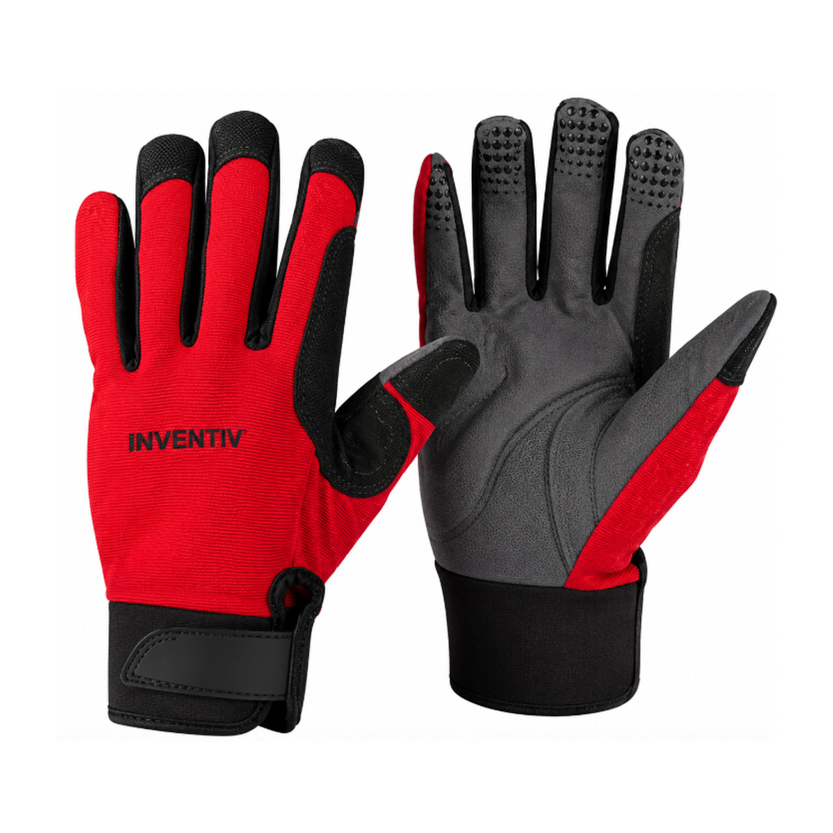 GARDEN WORK GLOVES FOR ALL USES GERIN RED / BLACK