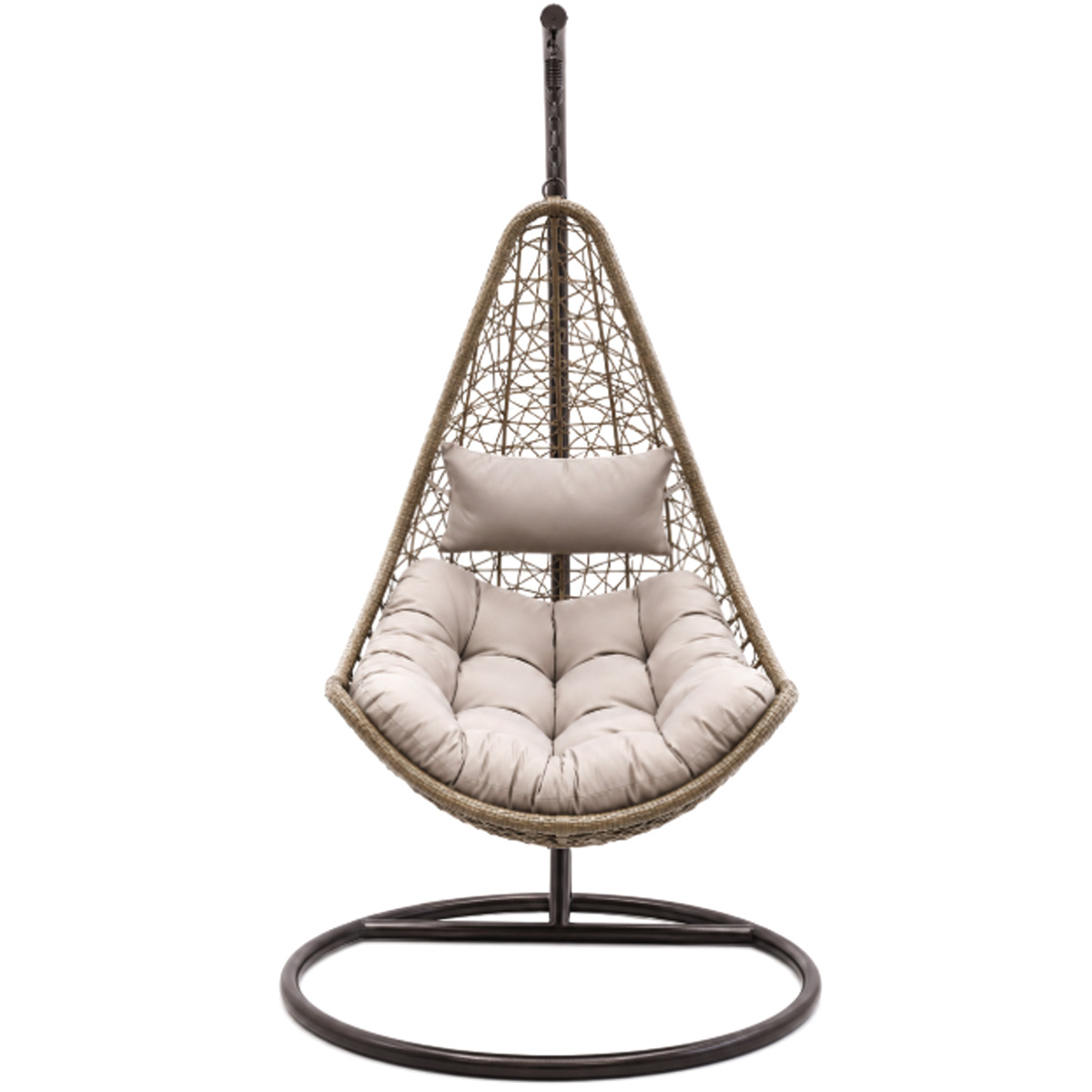 OPEN NEST CRADLE PONZA RATTAN WITH CUSHIONS