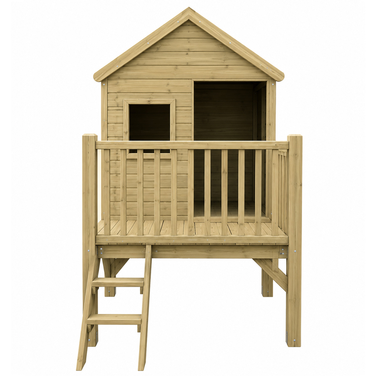 CERLAND WOODEN KIDS HOUSE WINNY 167X181X200CM