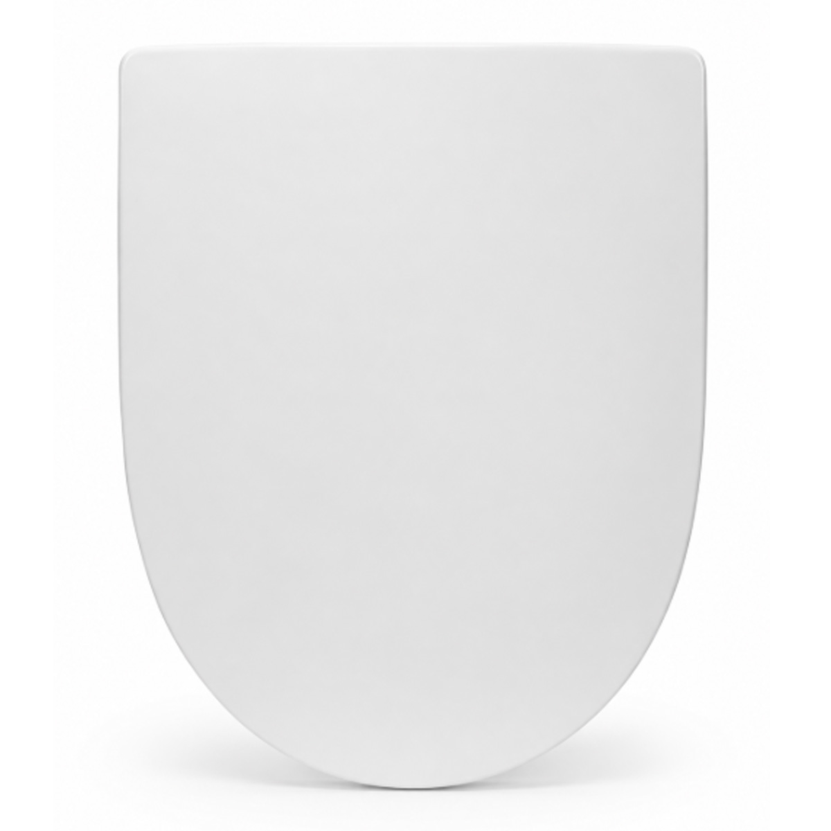 L.H SANITARY TOILET SEAT OVAL WITH SOFT CLOSING COMPLETE SYSTEM WHITE FOR MFZ-45 / MFZ-66