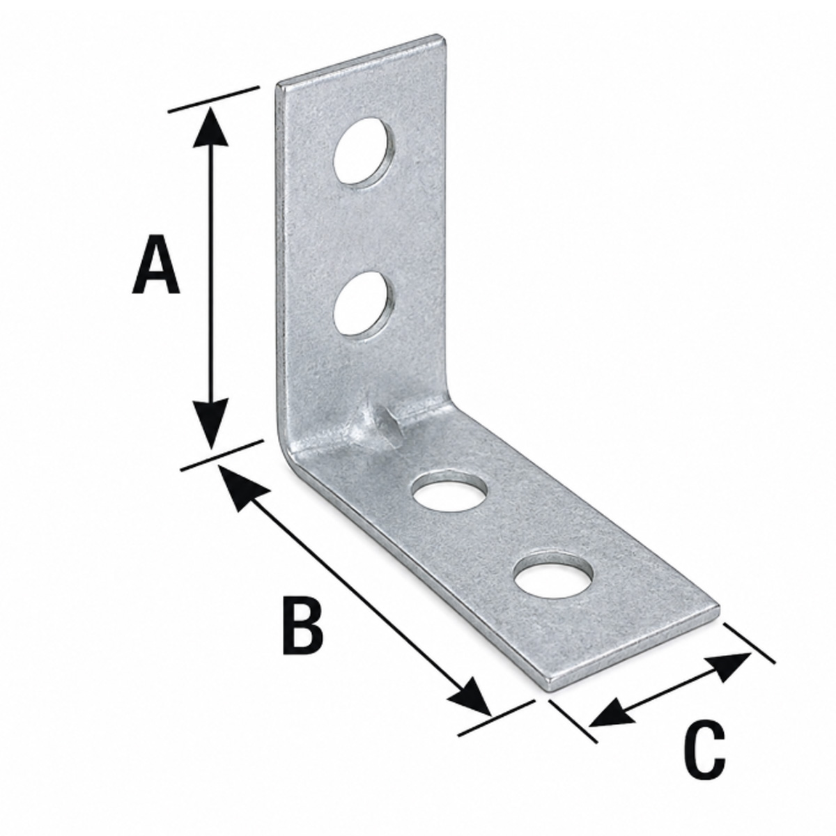 FRIULSIDER ANGLE CONNECTION ZN. PL. EUROBLISTER 4 PCS