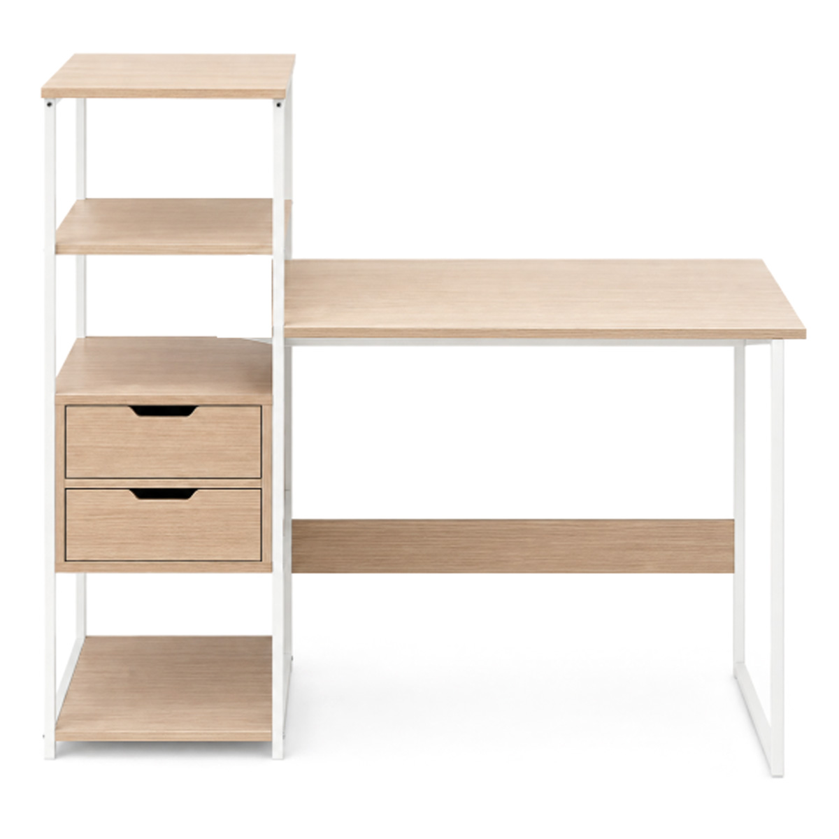 MOOD PAKOWORLD DESK WITH SHELF MDF 107X40X110CM