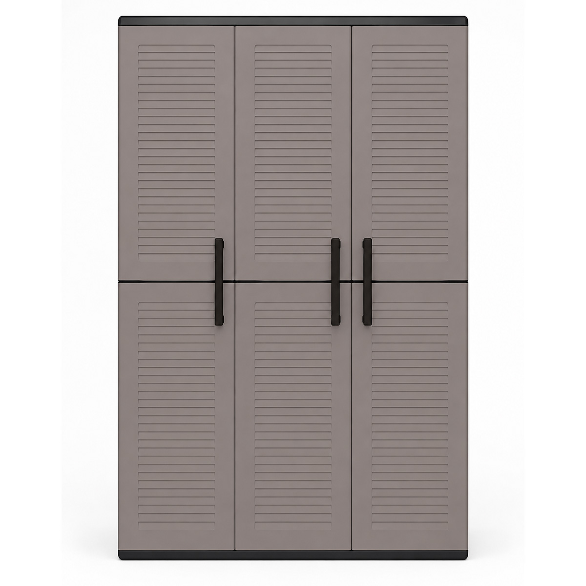 ARTPLAST PLASTIC WARDROPE WITH THREE DOORS 102Χ37X163CM