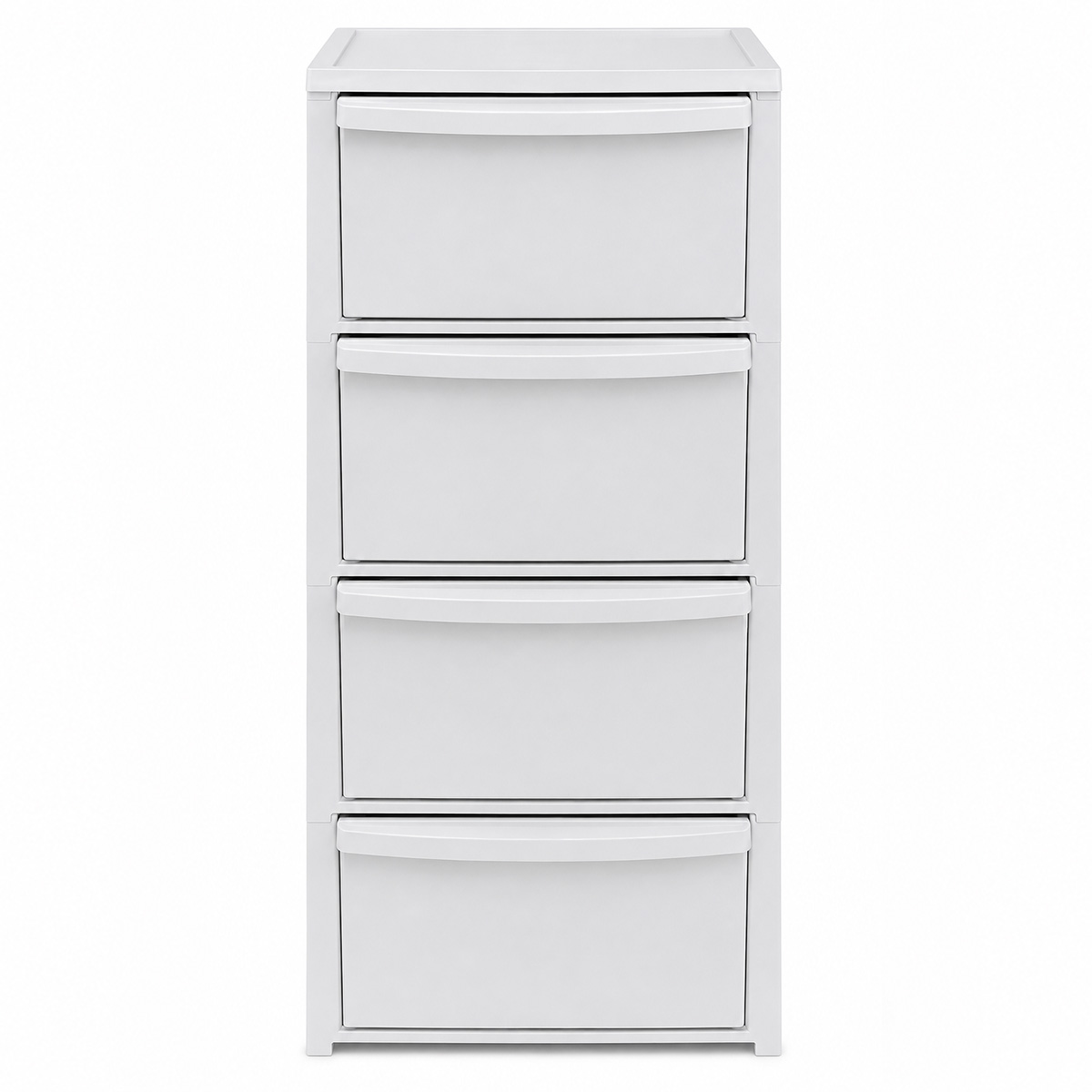 POLYPROPYLENE DRAWER CHEST WITH 4 DRAWERS 39X38.5X79CM