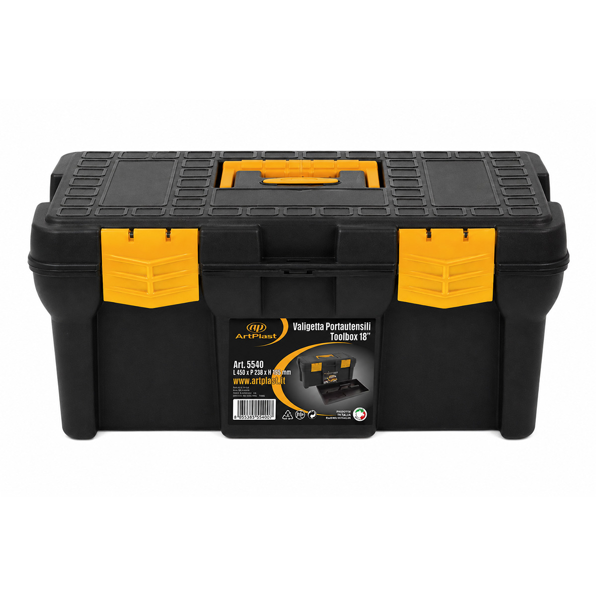 ARTPLAST TOOL BOX PLASTIC 45Χ23.8Χ19.5CΜ