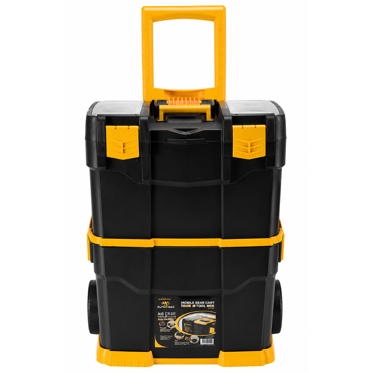 ARTPLAST TOOL BOX WITH WEELS PLASTIC 46Χ28Χ66.5CM