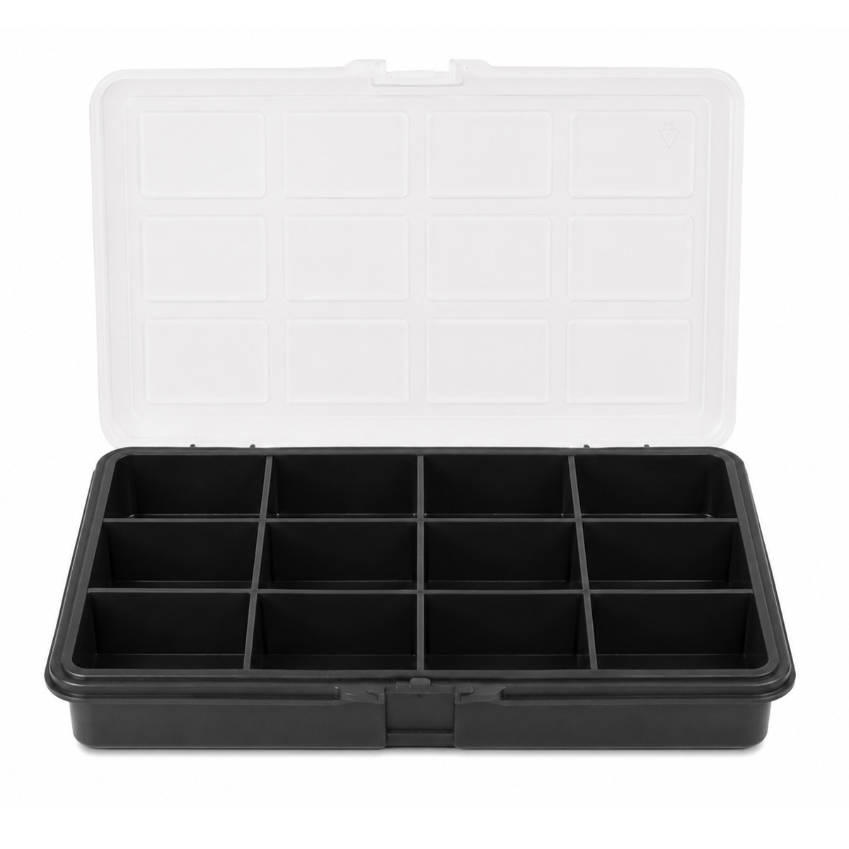 ARTPLAST 12 -COMPARTMENT PLASTIC STORAGE ORGANISER 18X12.8X3.2CM