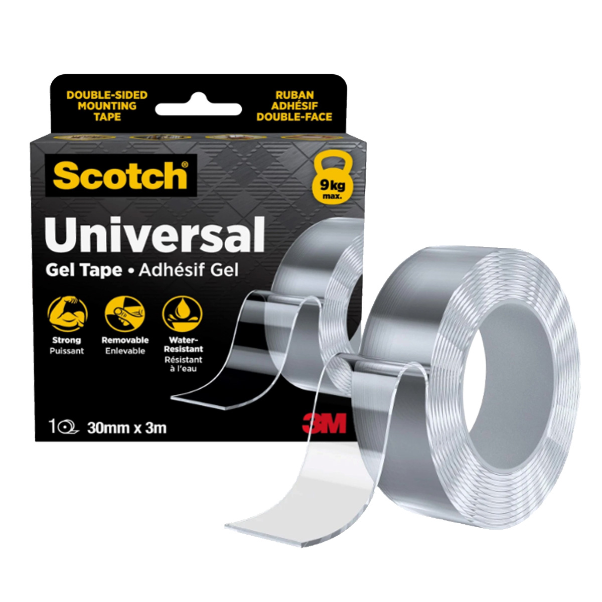 3M SCOTCH DOUBLE-SEDED TAPE CLEAR