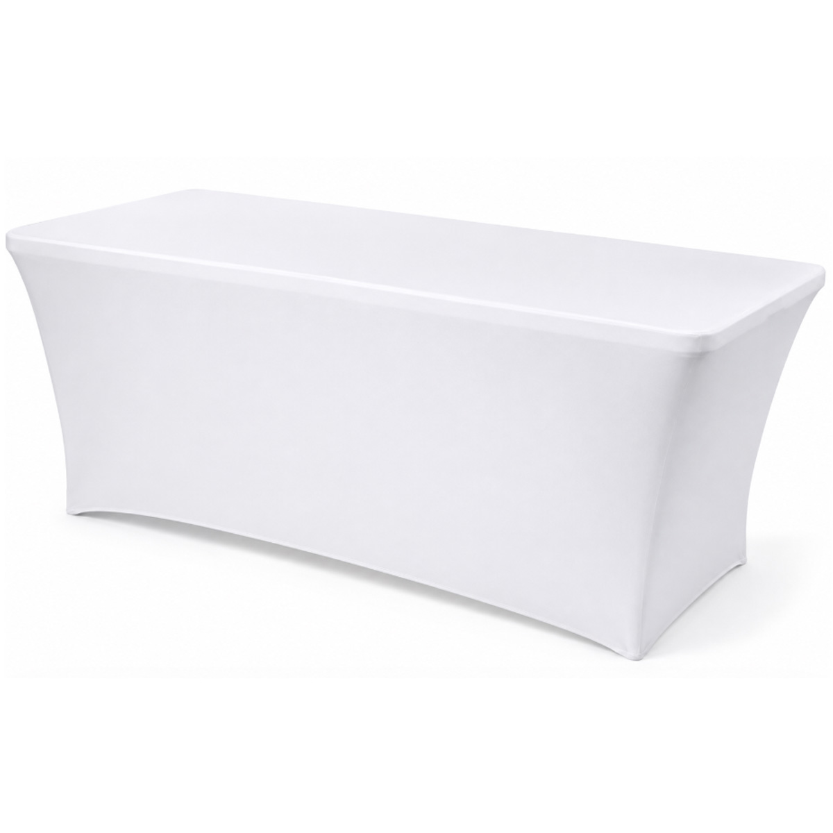 L.H GARDEN COVER FOR FOLDING TABLE 180X75X74CM WHITE