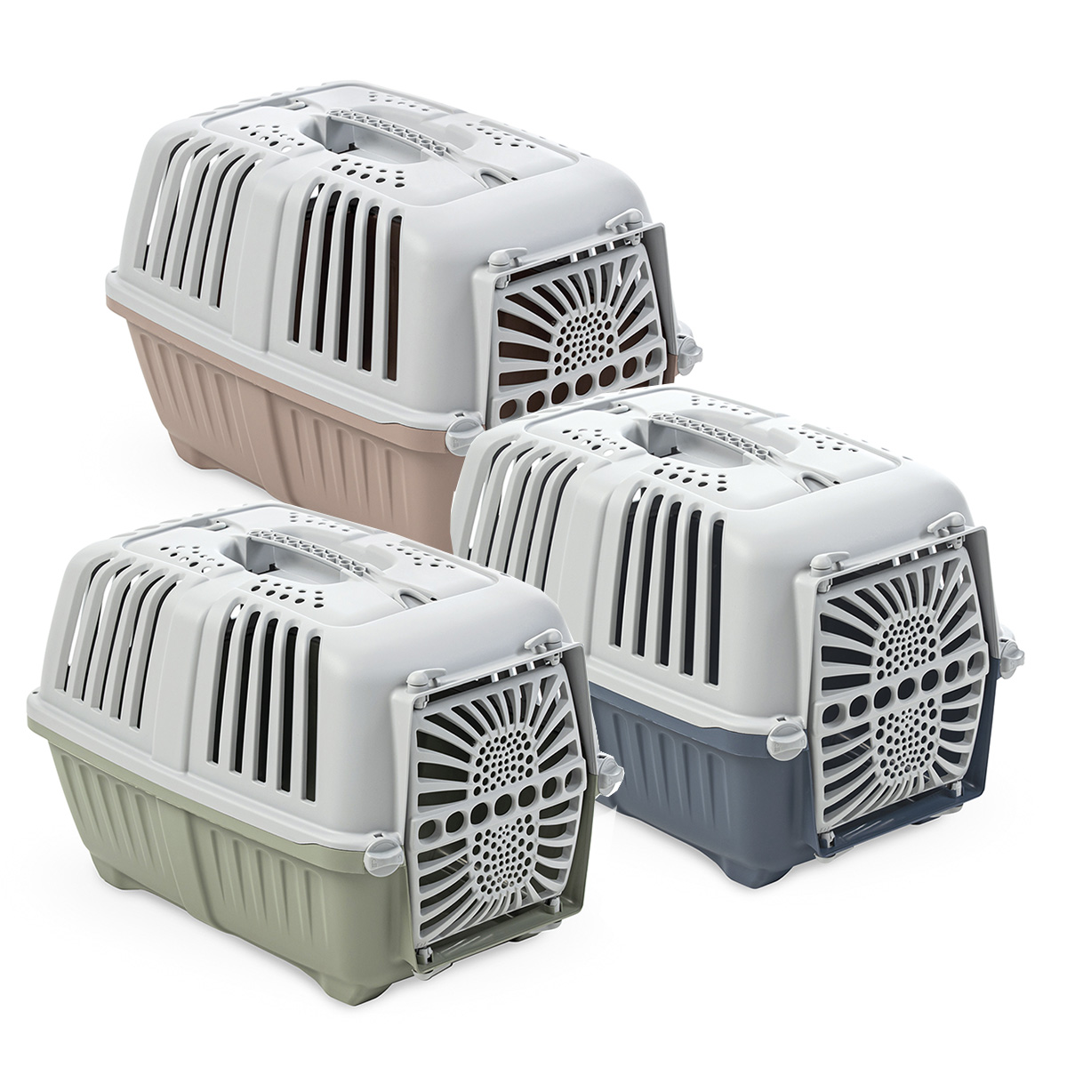 ANIMAL TRANSPORT CAGE 48X31X33CM PLASTIC
