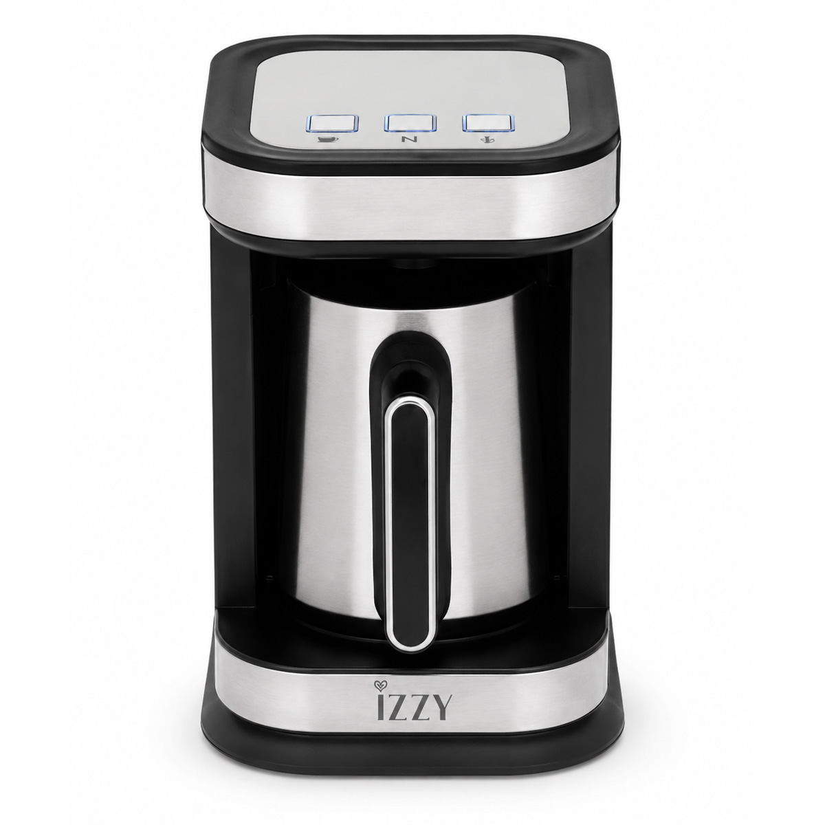 IZZY BRIKATO AUTOMATIC GREEK COFFEE MACHINE IZ-3104 600ML INOX