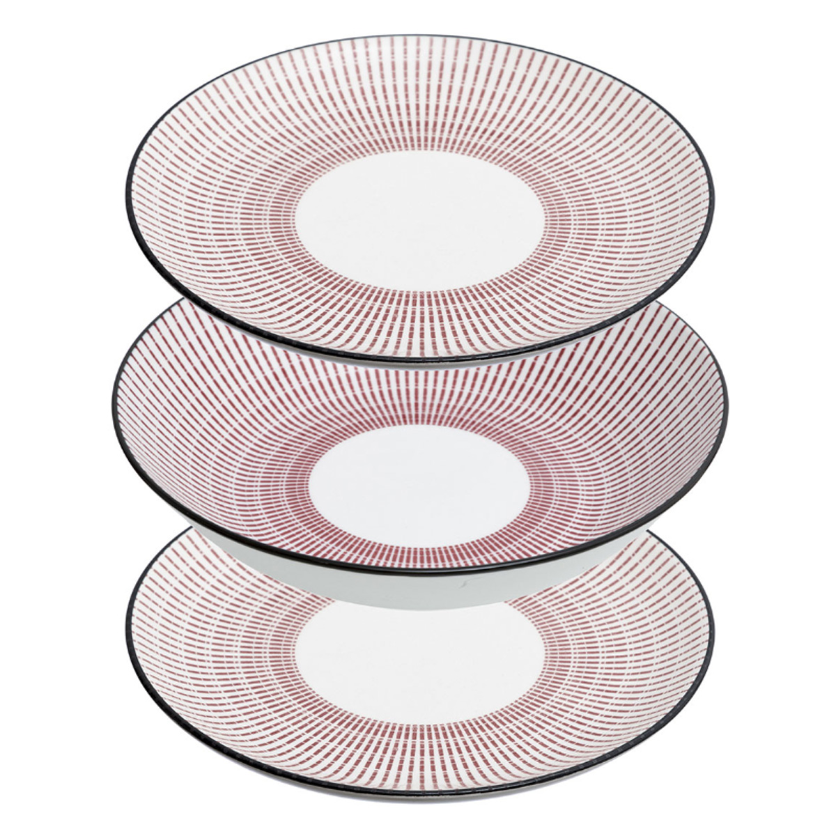 DISH SET 18 PCS PINK