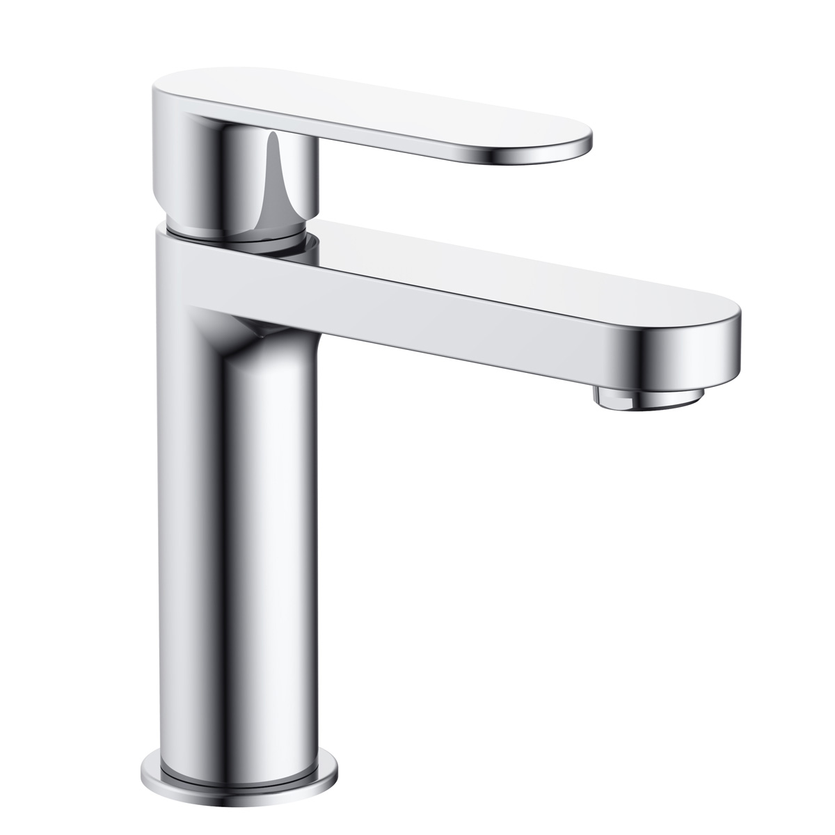 L.H SANITARY FLOW LINE SHORT BASIN MIXER TAP