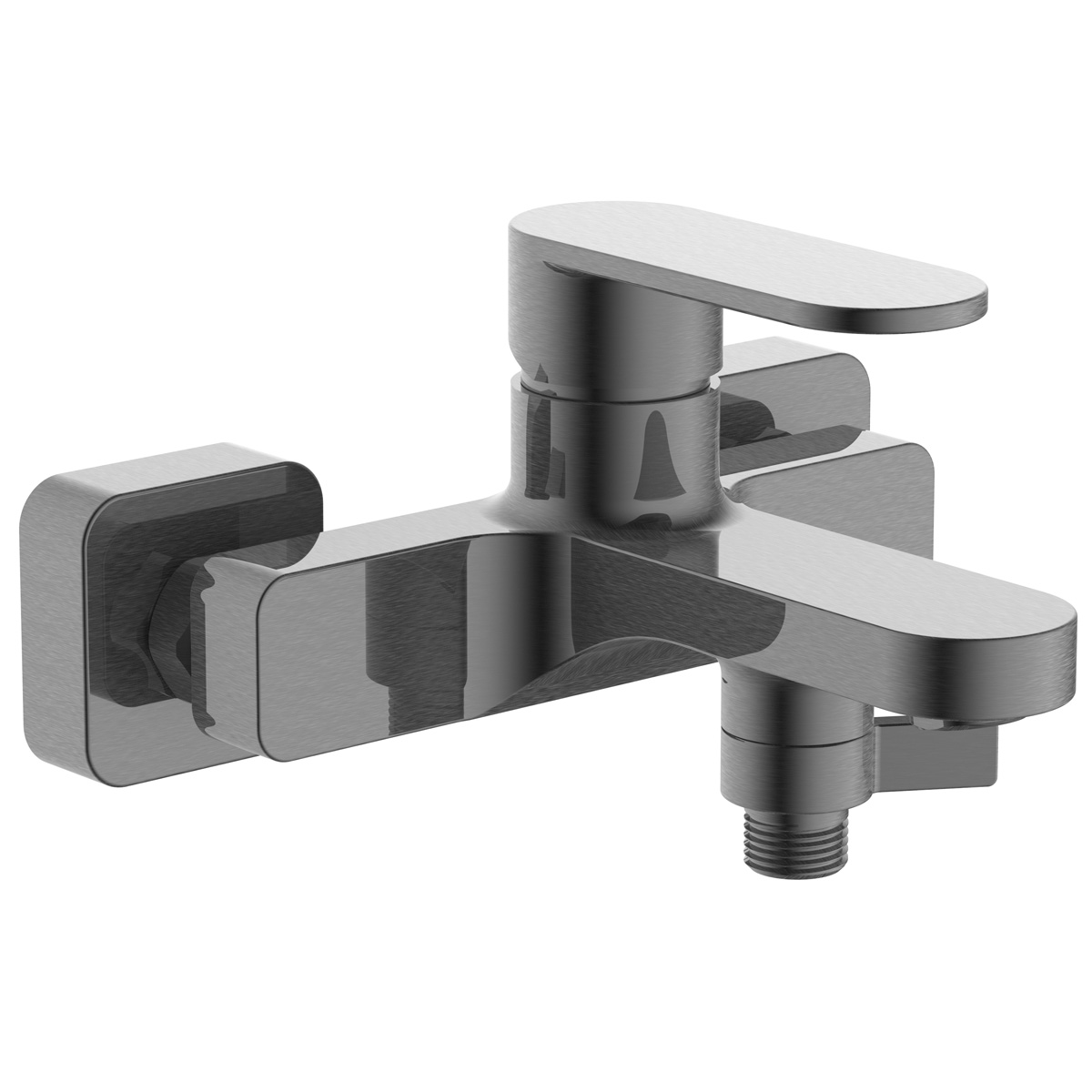 L.H SANITARY FLOW LINE BATHROOM MIXER TAP 752A-GMS GUNMETAL