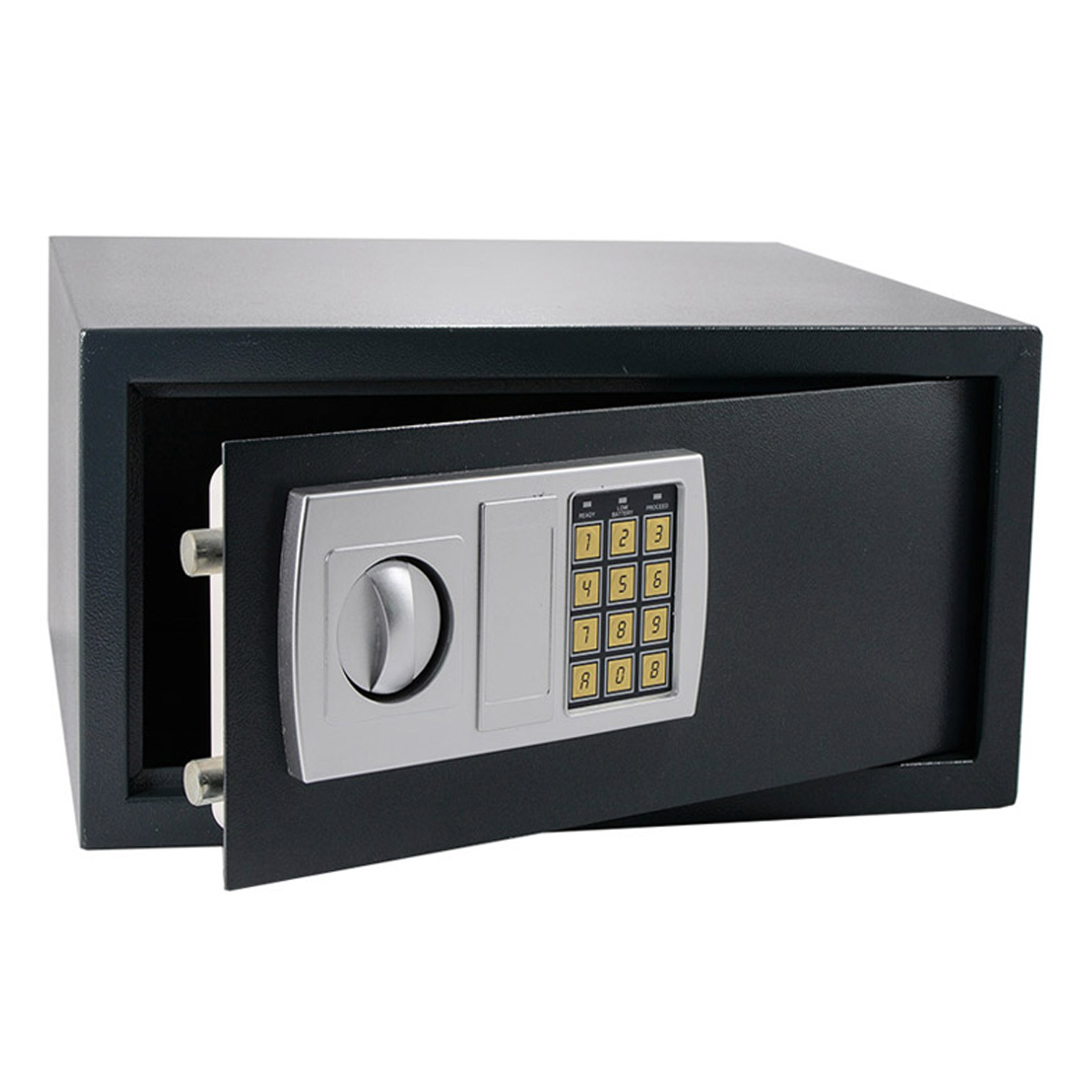BORMANN SAFE BOX WITH ELECTRIC LOCK AND KEY 43.7X38X19.5CM BDS6000 - Image 3