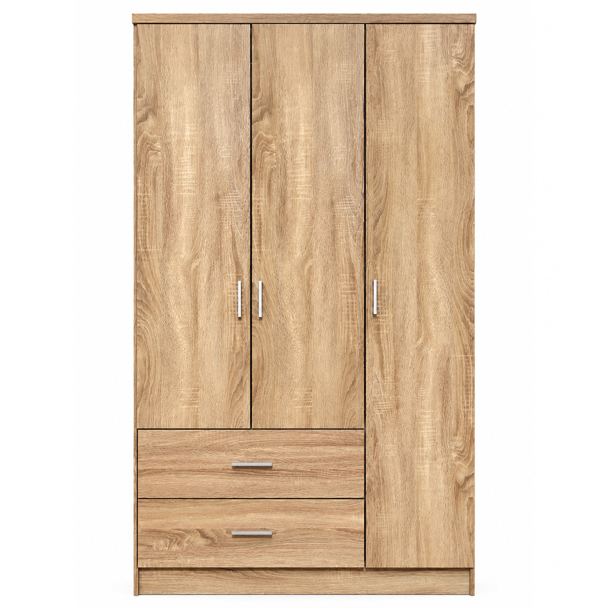CAESAR CABINET 3-LEAF WITH 2 DRAWERS 89X42.5X181CM