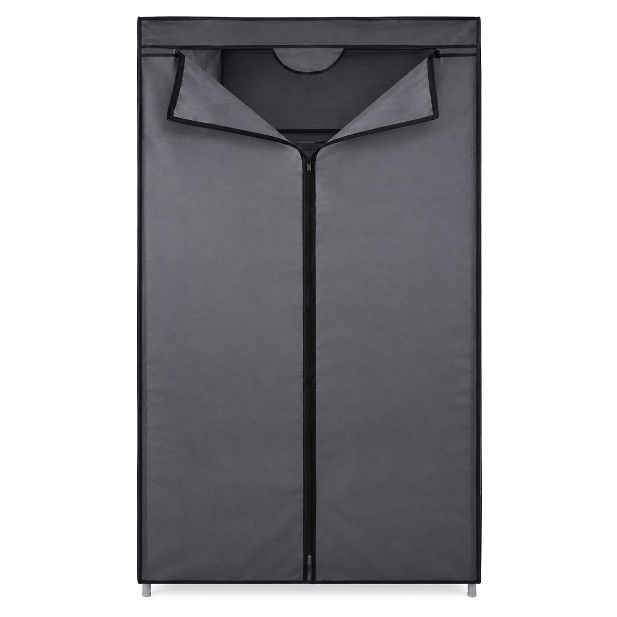 FABRIC WARDROBE WITH METAL FRAME 60X45X170CM