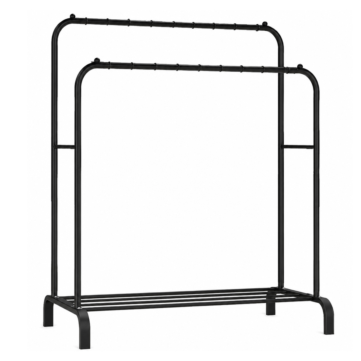 DOUBLE CLOTHING HANGER DOUBLE WITH SHELF BPC2100