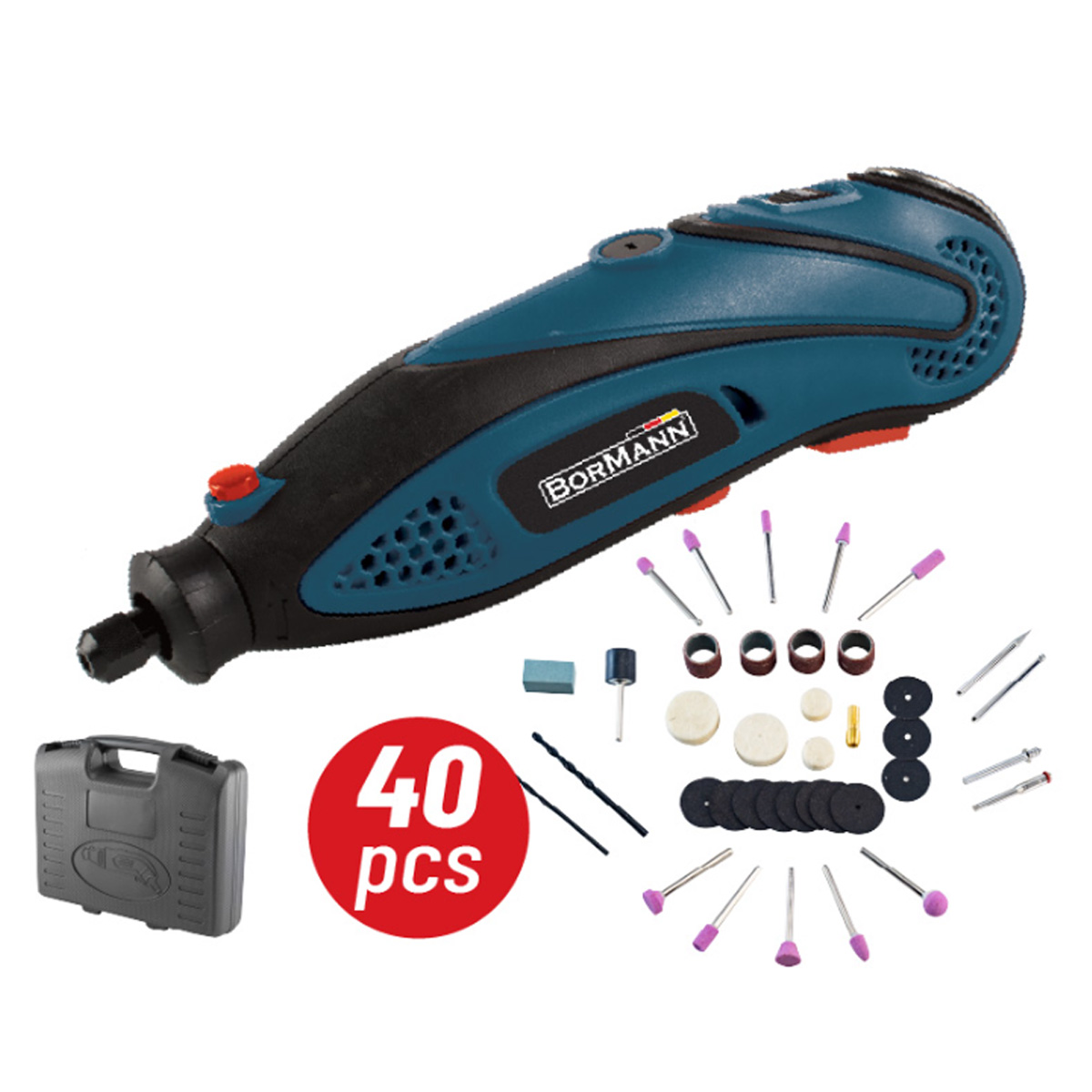 BORMANN MULTITOOL 135W WITH 40 ACCESSORIES BMG1360