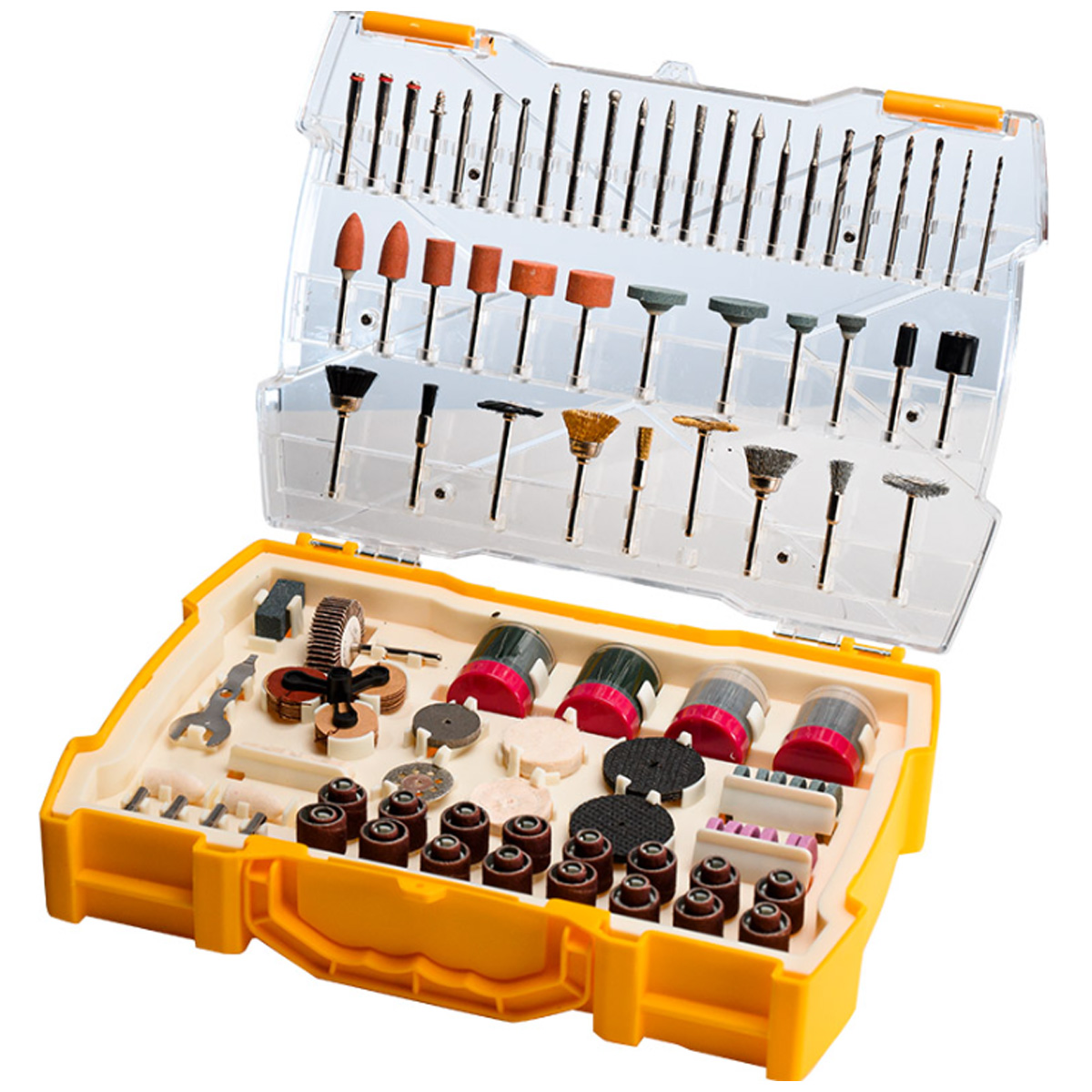 BORMANN ROTARY MULTI-TOOL ACCESSORY SET 232PCS BHT1445
