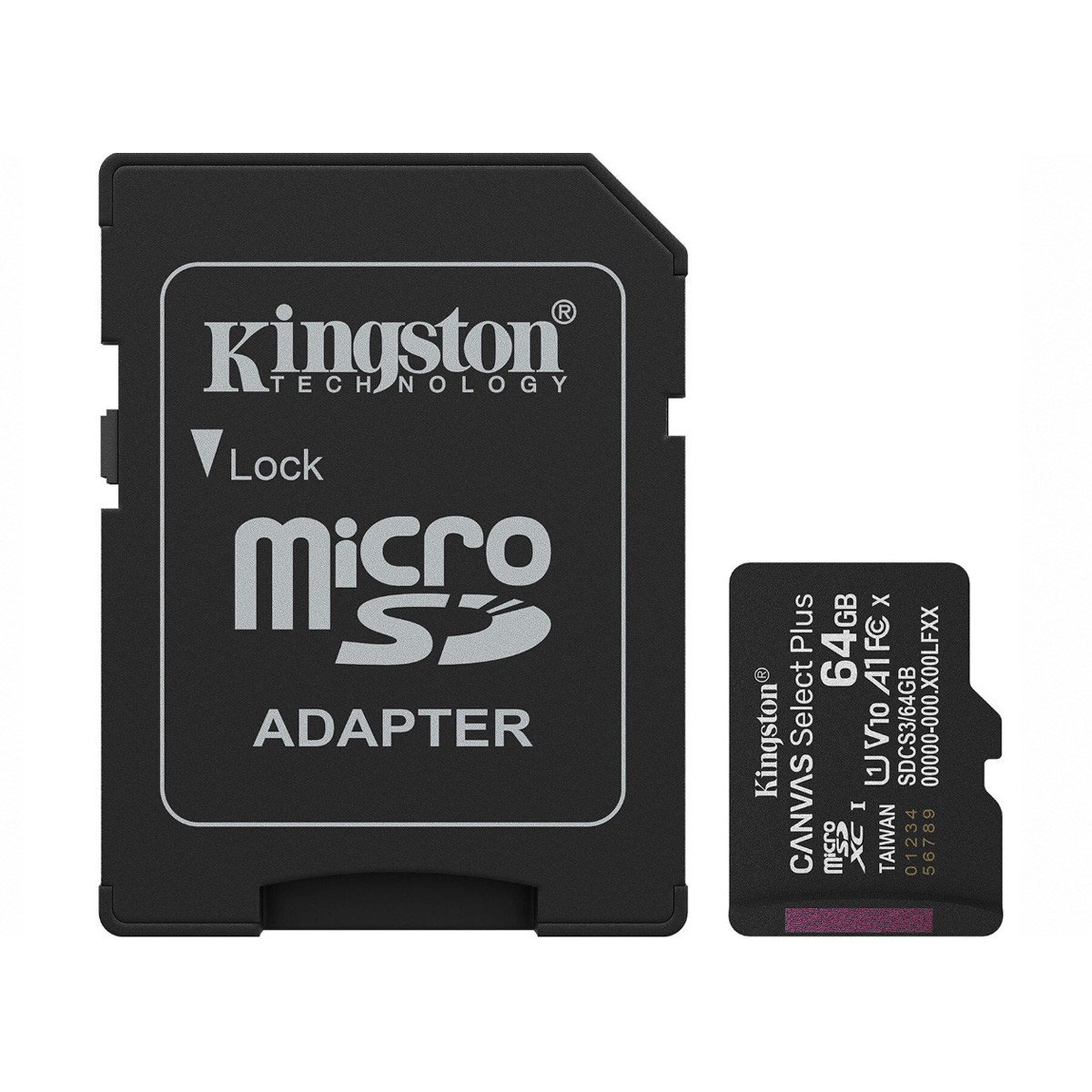 KINGSTON ΚΑΡΤΑ ΜΝΗΜΗΣ MICROSD SDCS3 CANVAS SELECT PLUS