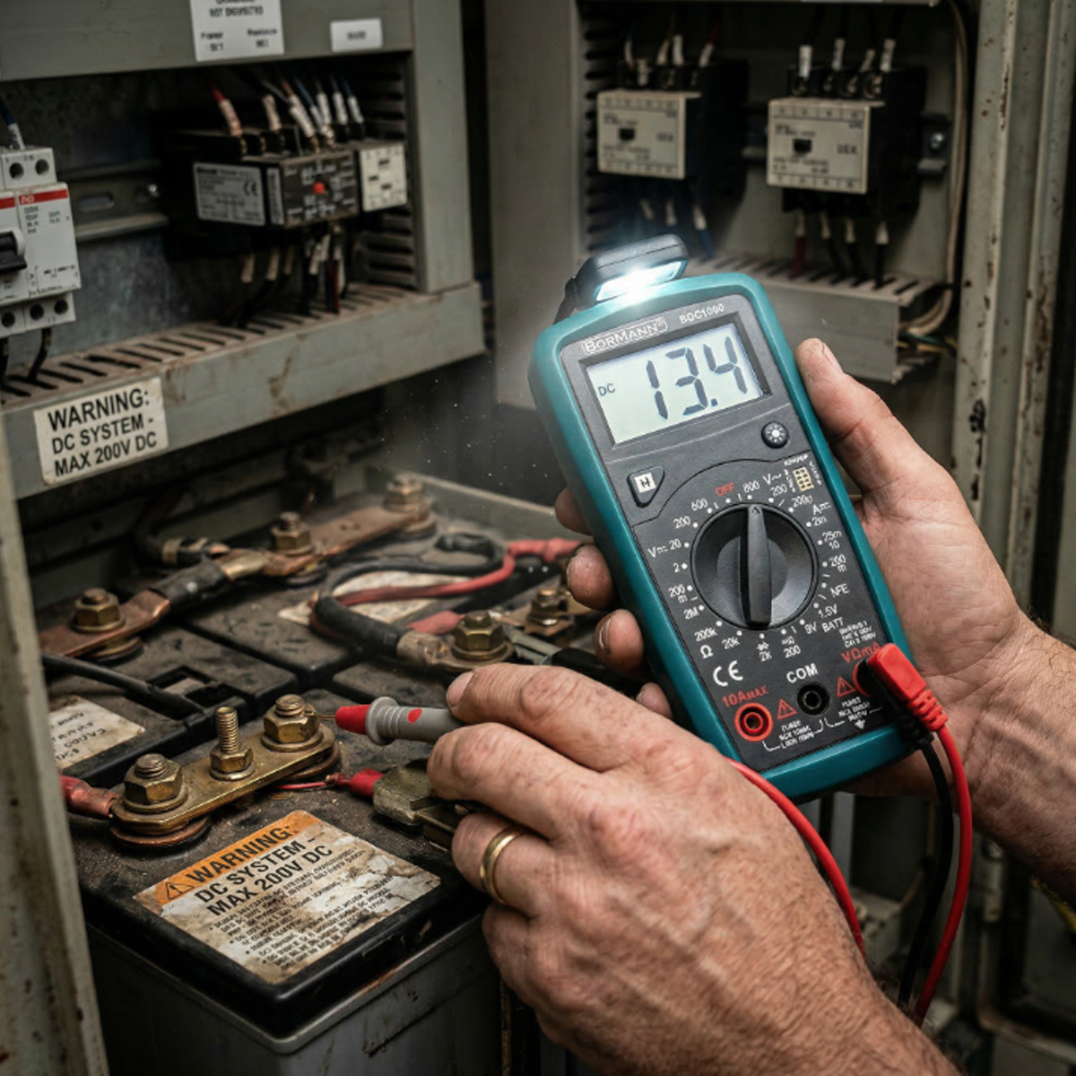 BORMANN MULTIMETER DIGITAL AC / DC 200V BDC1000 - Image 2