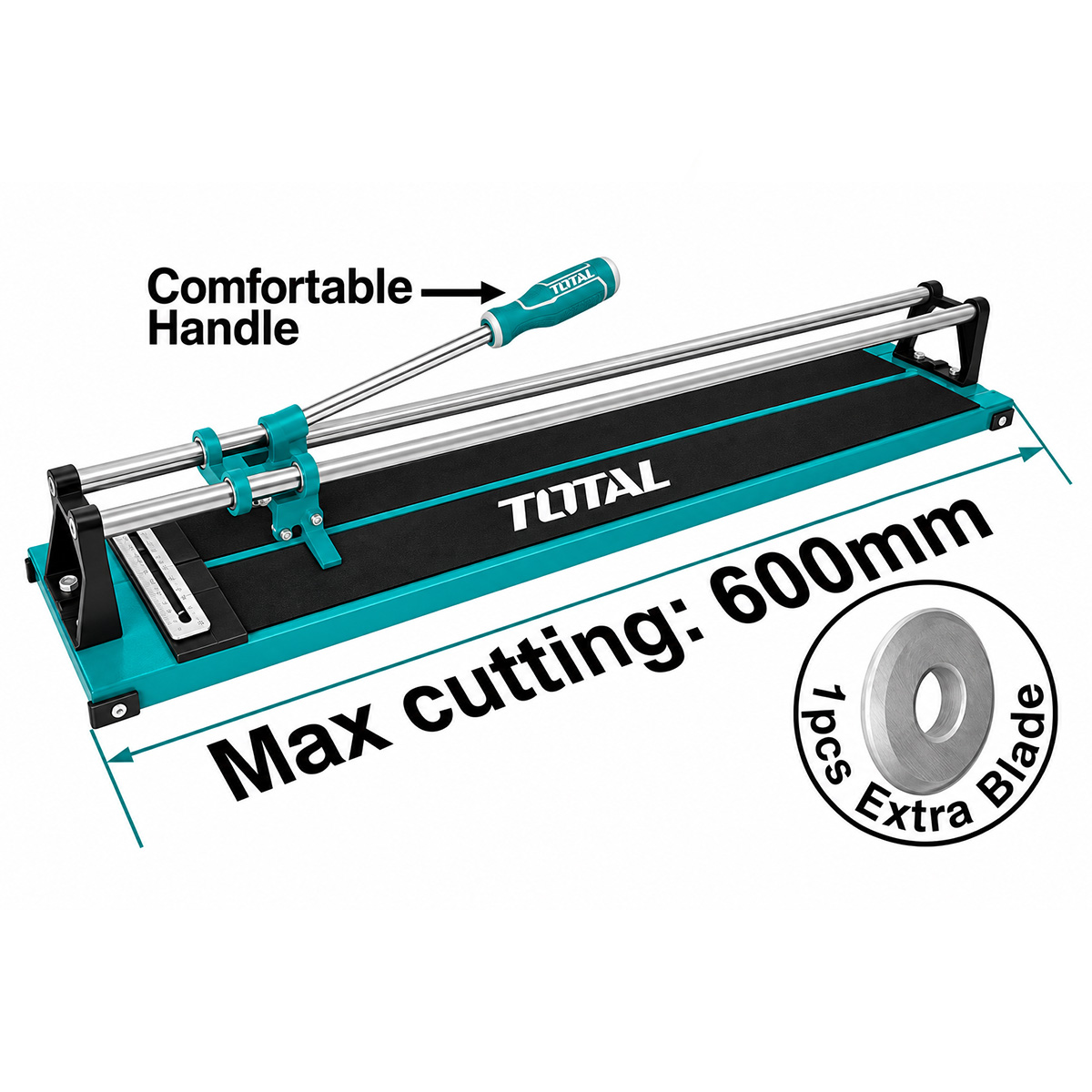 TOTAL TILE CUTTER 60CM THT576002 - Image 2