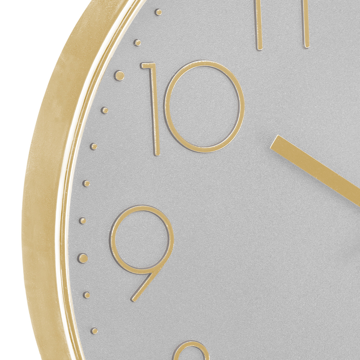ATMOSPHERA 3D WALL CLOCK Ø30CM – GOLD DETAILS - Image 2