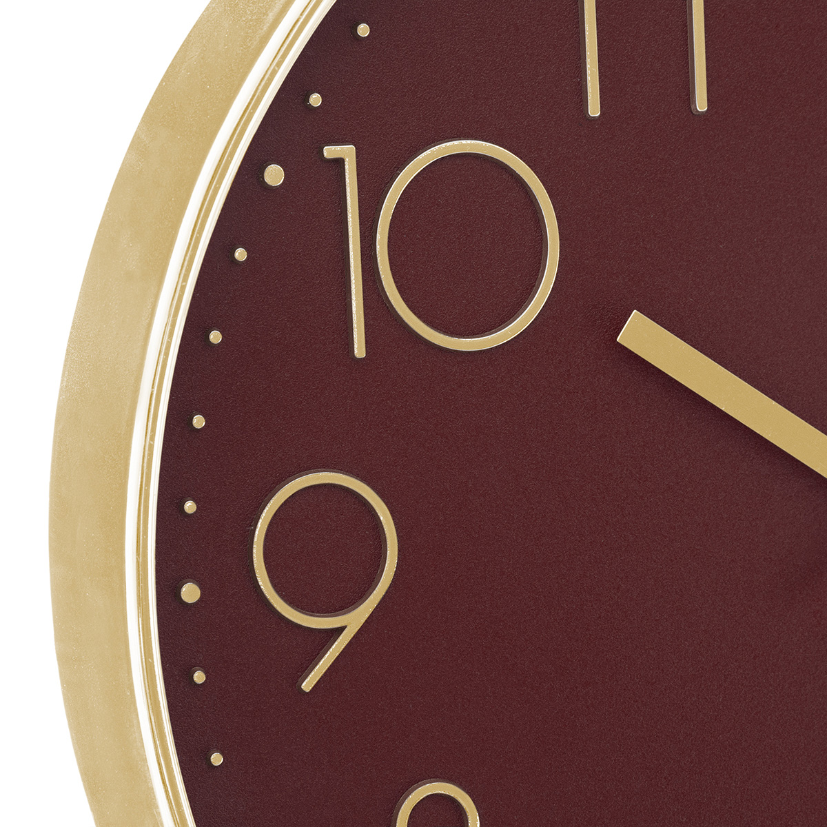ATMOSPHERA 3D WALL CLOCK Ø30CM – GOLD DETAILS - Image 3
