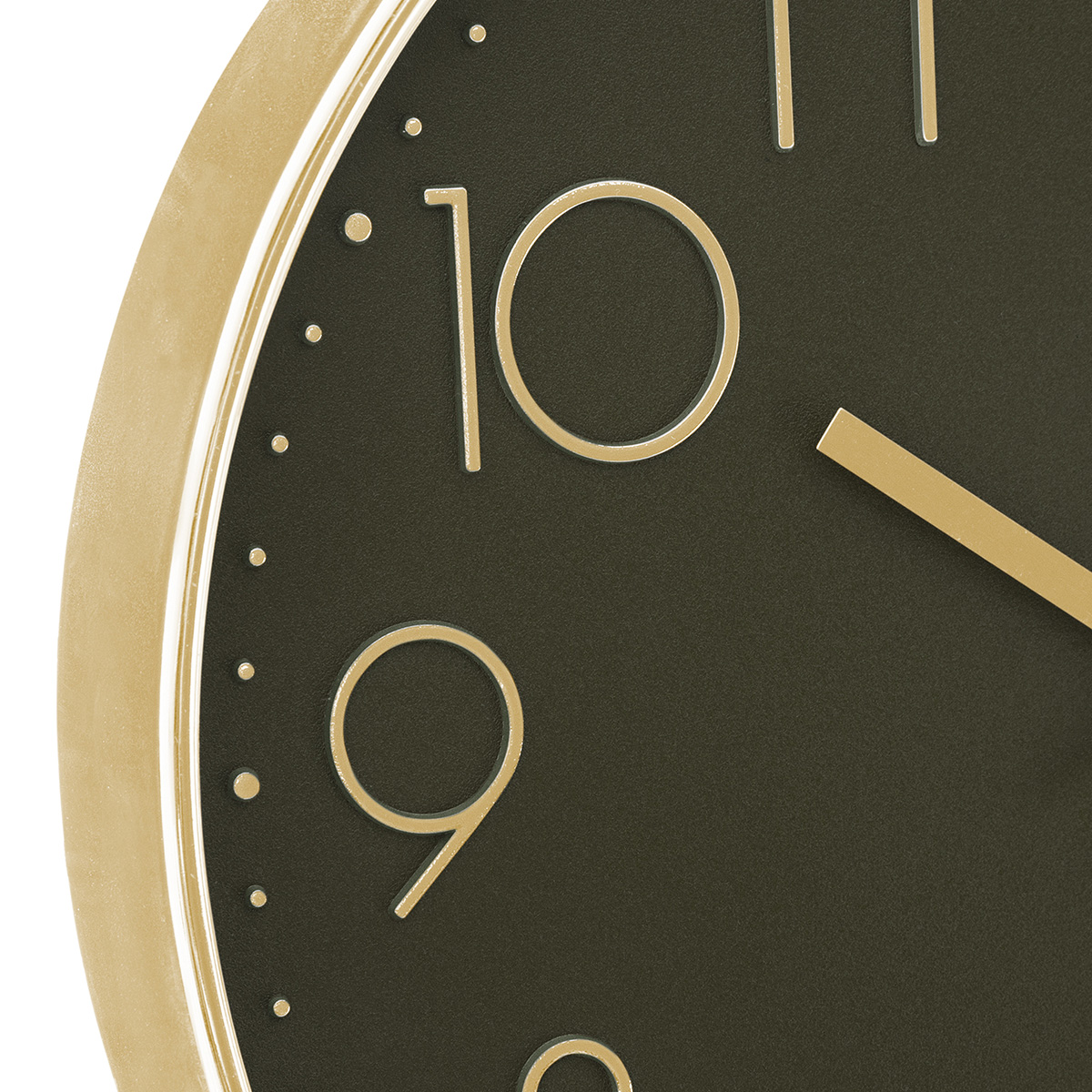 ATMOSPHERA 3D WALL CLOCK Ø30CM – GOLD DETAILS - Image 4