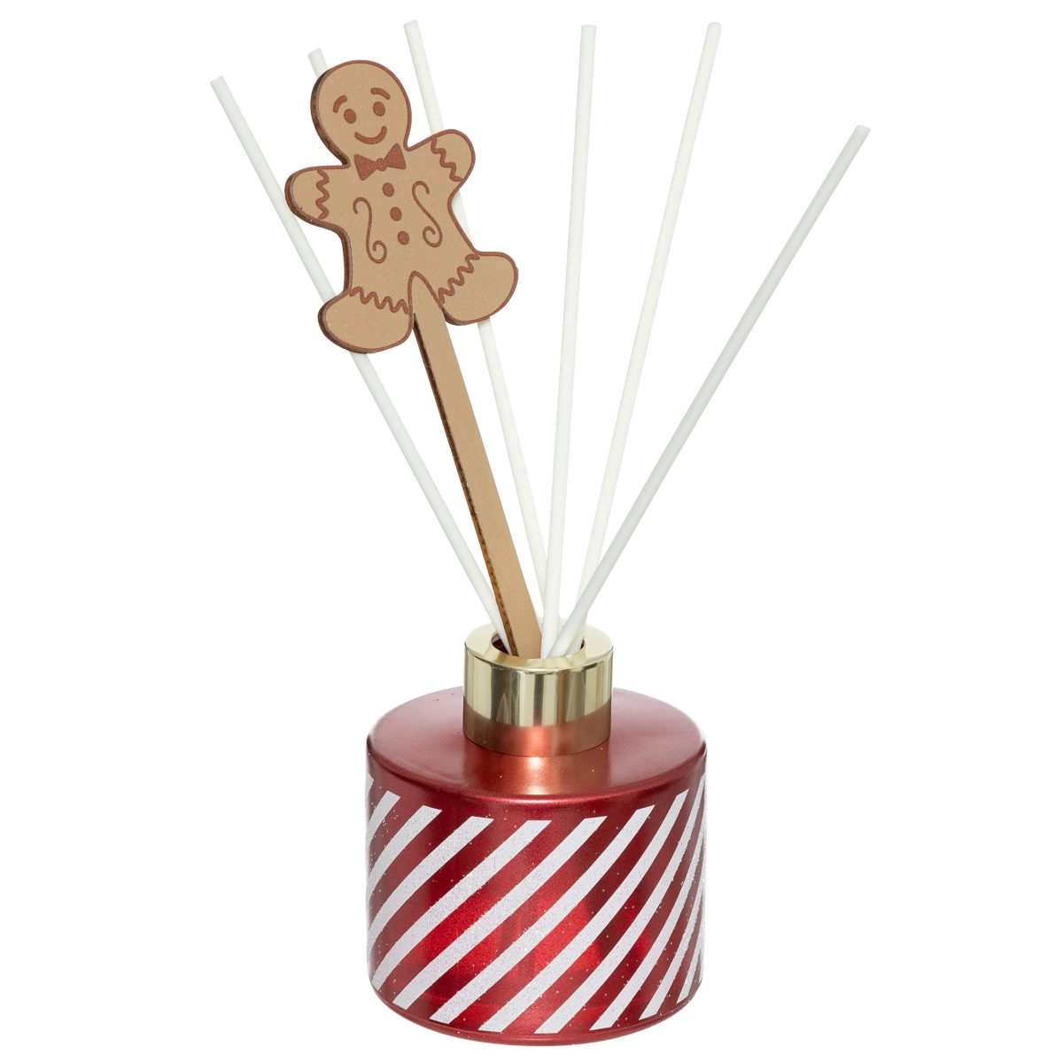 CHRISTMAS REED DIFFUSER WITH CHRISTMAS DECORATION GINGERBREAD 100ML