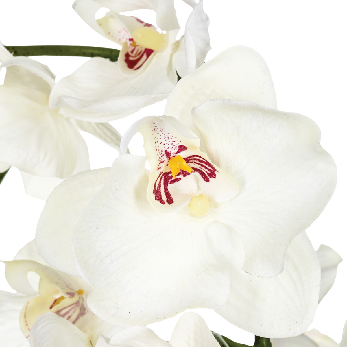 ARTIFICIAL ORCHID IN CERAMIC CUP 46CM - Image 2