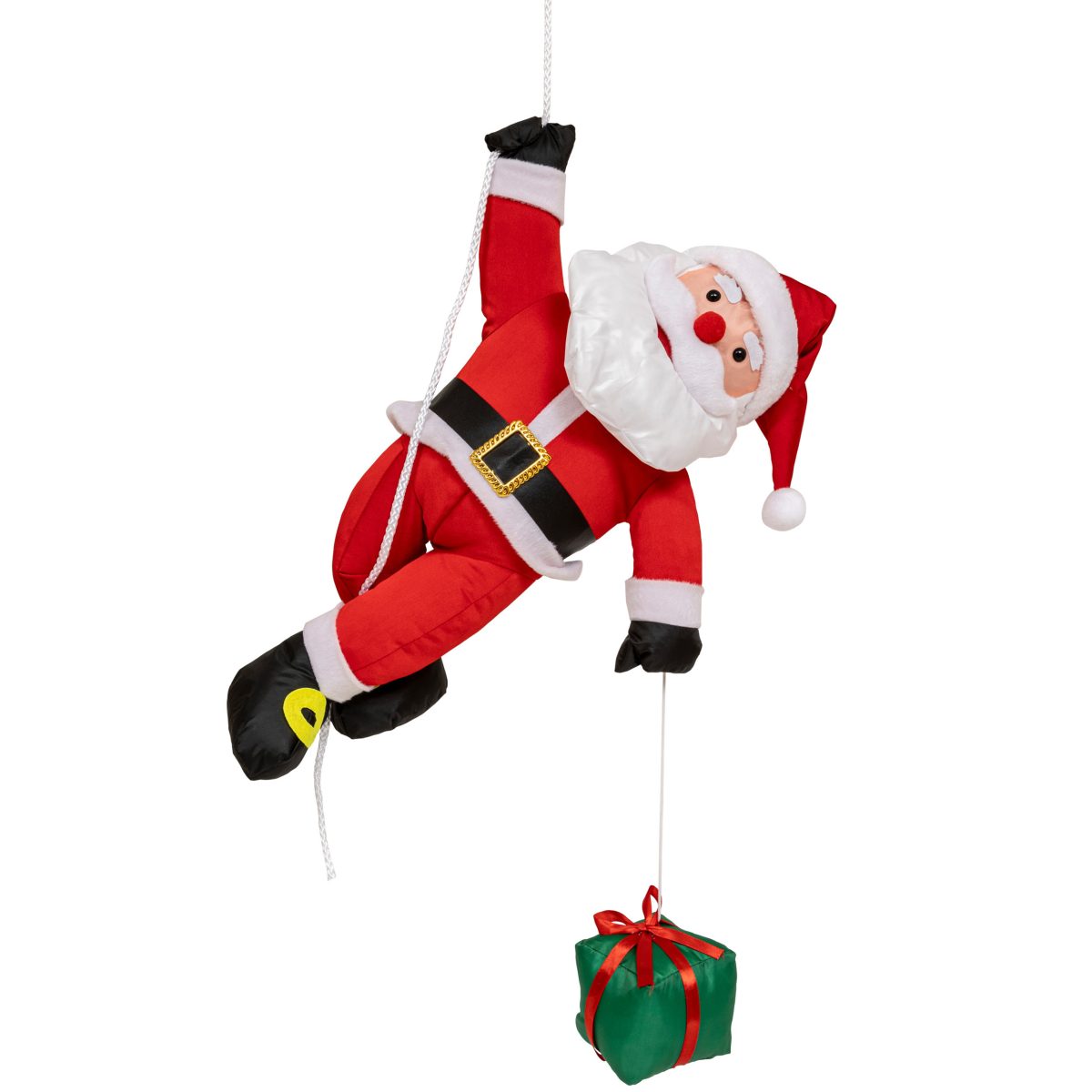 HANGING CLIMBING SANTA CLAUS 60CM