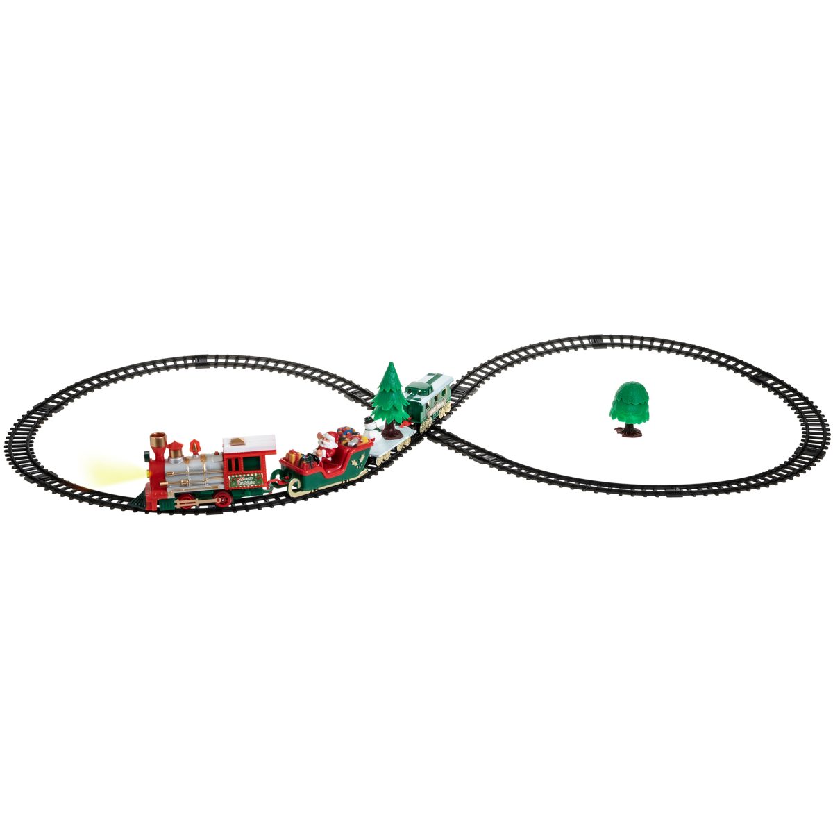 CHRISTMAS TRAIN 22PCS 104X74CM