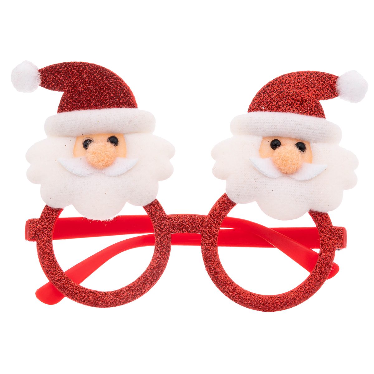 CHRISTMAS GLASSES WITH SANTA