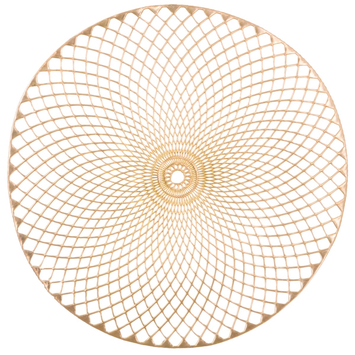 CHRISTMAS PLACEMAT ROUND  Ø38 CM GOLD