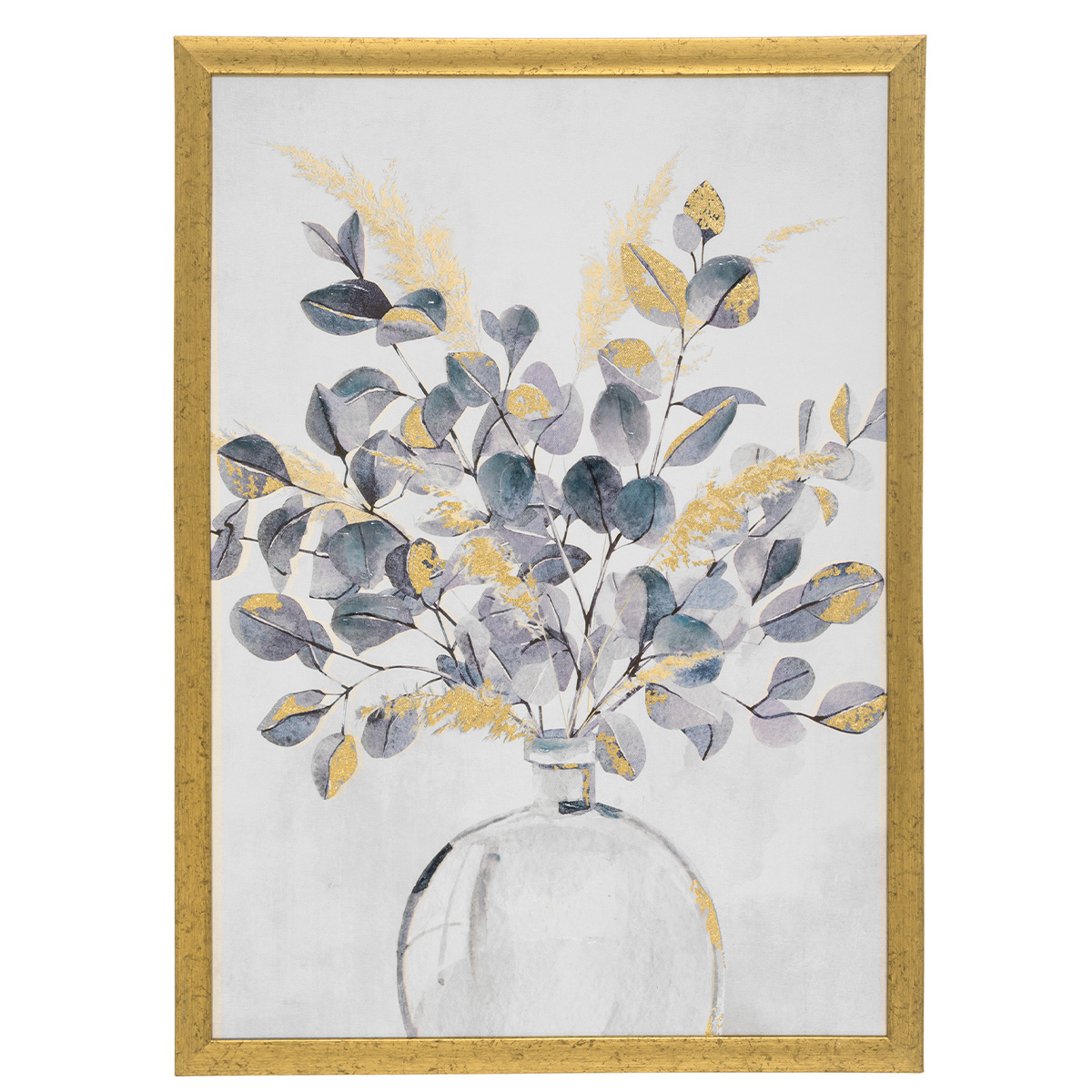 CANVAS PRINT FLOWERS IN A VASE 50X70CM