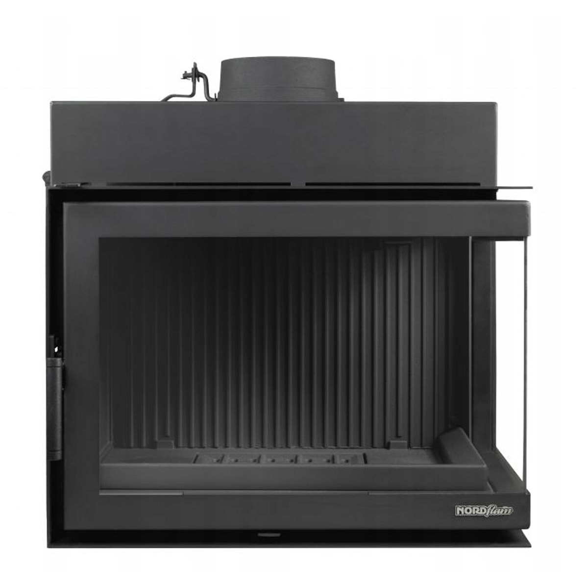 NORDFLAM WOOD STOVE TRENT RIGHT CORNER DOOR 12KW