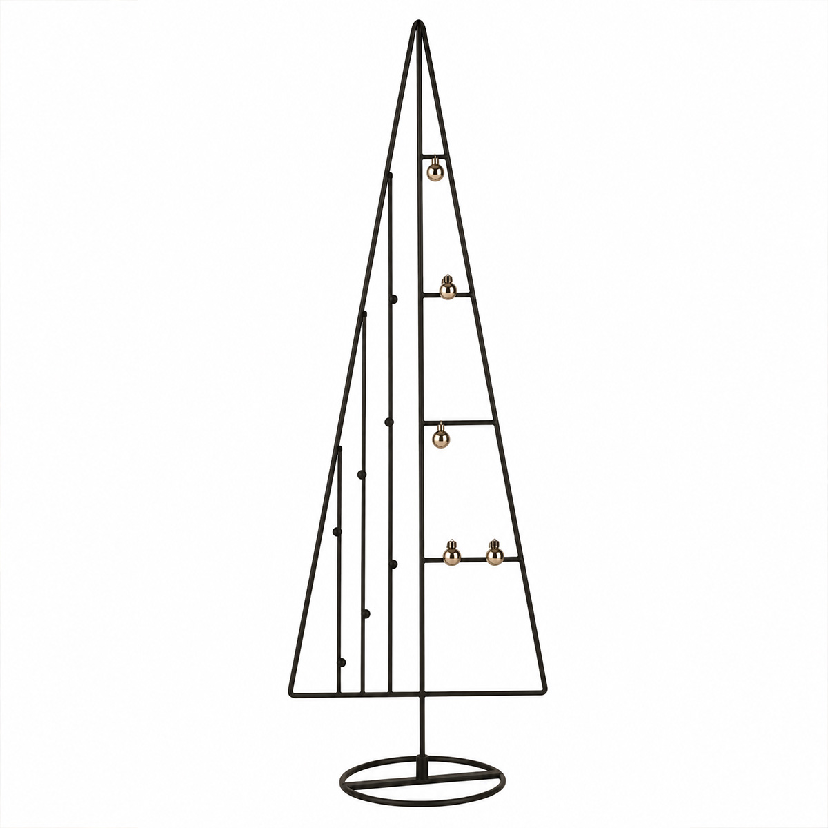 CHRISTMAS TREE METAL 80CM