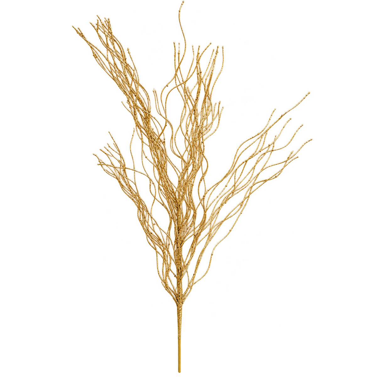 GOLD DECORATIVE CHRISTMAS BRANCH, 83CM