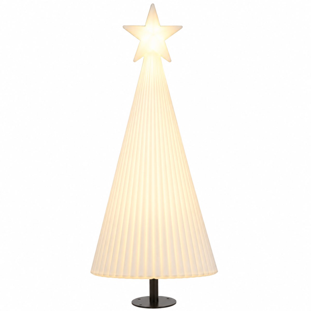 3D LIGHT-UP CHRISTMAS TREE WITH WARM WHITE LED IP44 90CM