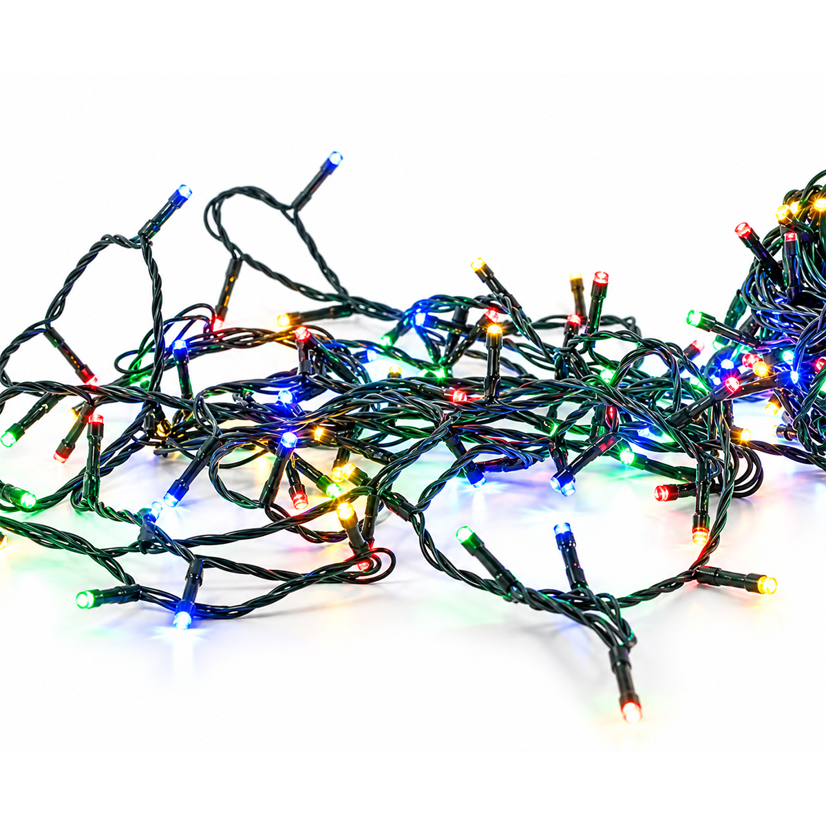 WIFI SMART CHRISTMAS STRING LIGHTS, 300 LED, WARM WHITE & MULTICOLOR, APP CONTROL, IP44