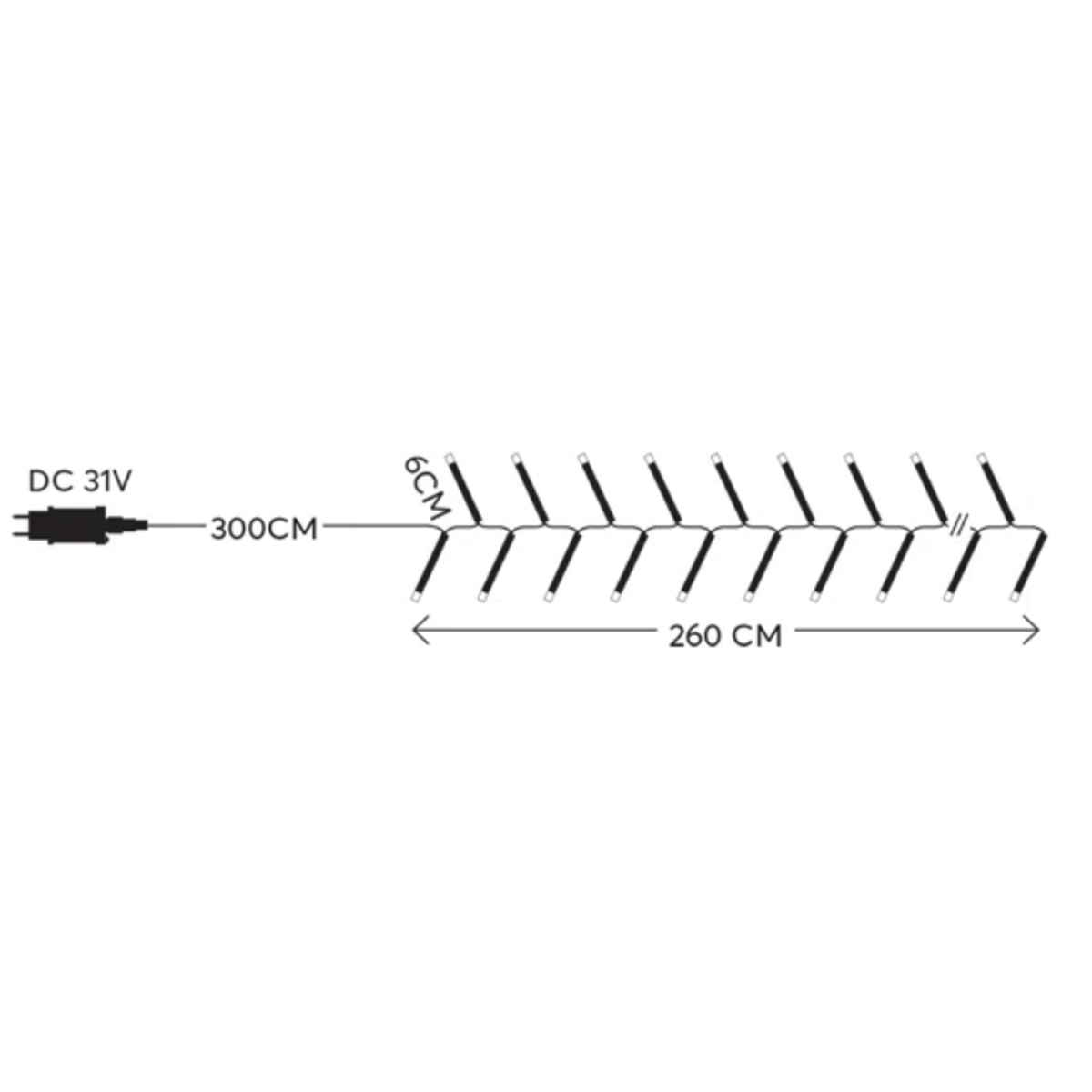 ΧΡΙΣΤΟΥΓΕΝΝΙΑΤΙΚΑ ΛΑΜΠΑΚΙΑ ΔΙΧΤΥ 240 LED 3MM 36V ΜΕΤΑΣΧΗΜΑΤΙΣΤΗ 4 ΕΠΕΚΤΑΣΕΙΣ ΕΩΣ 3 ΣΕΤ ΠΡΑΣΙΝΟ PVC ΚΑΛΩΔΙΟ ΘΕΡΜΟ ΛΕΥΚΟ LED H150 X W200CM ΠΑΡΟΧΗ 3M ΙΡ44 - Image 2