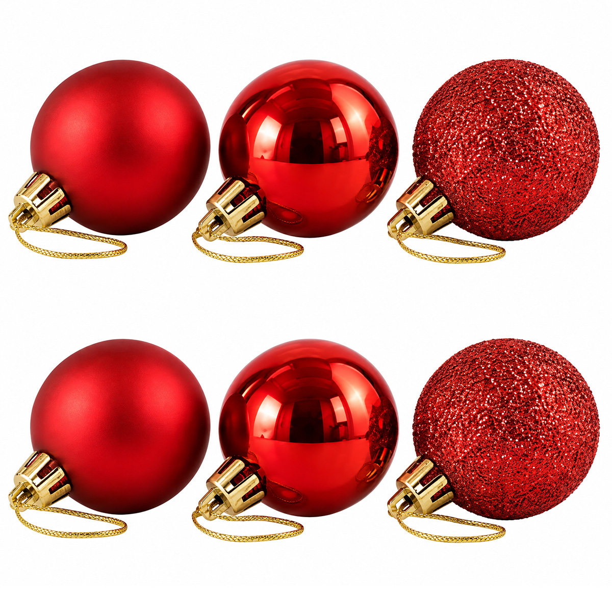 CHRISTMAS PLASTIC BALLS