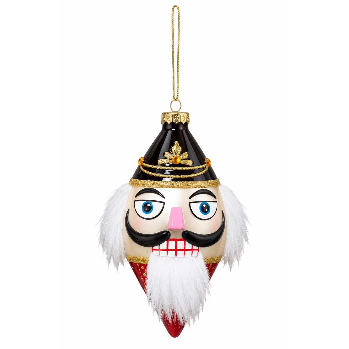CHRISTMAS BALL NUT BREAKER 11CM