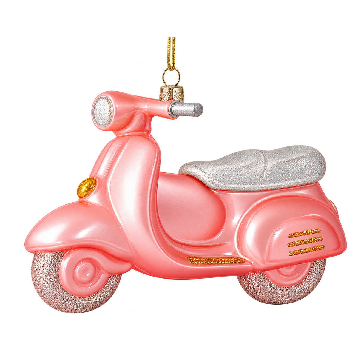 PENDING CHRISTMAS ORNAMENT VESPA 5.3X11.6X8CM