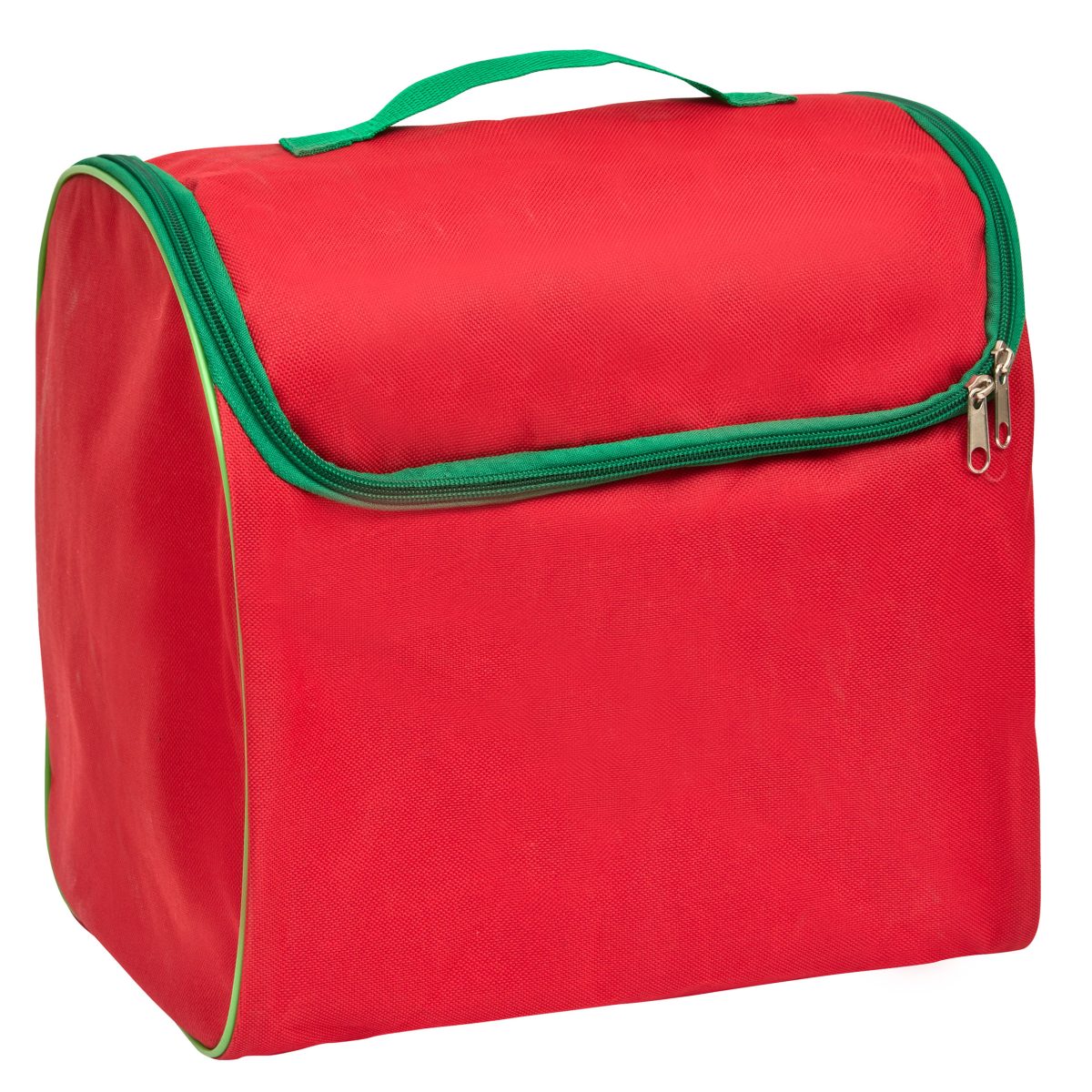 CHRISTMAS GARLAND STORAGE BOX RED 28X24X28CM