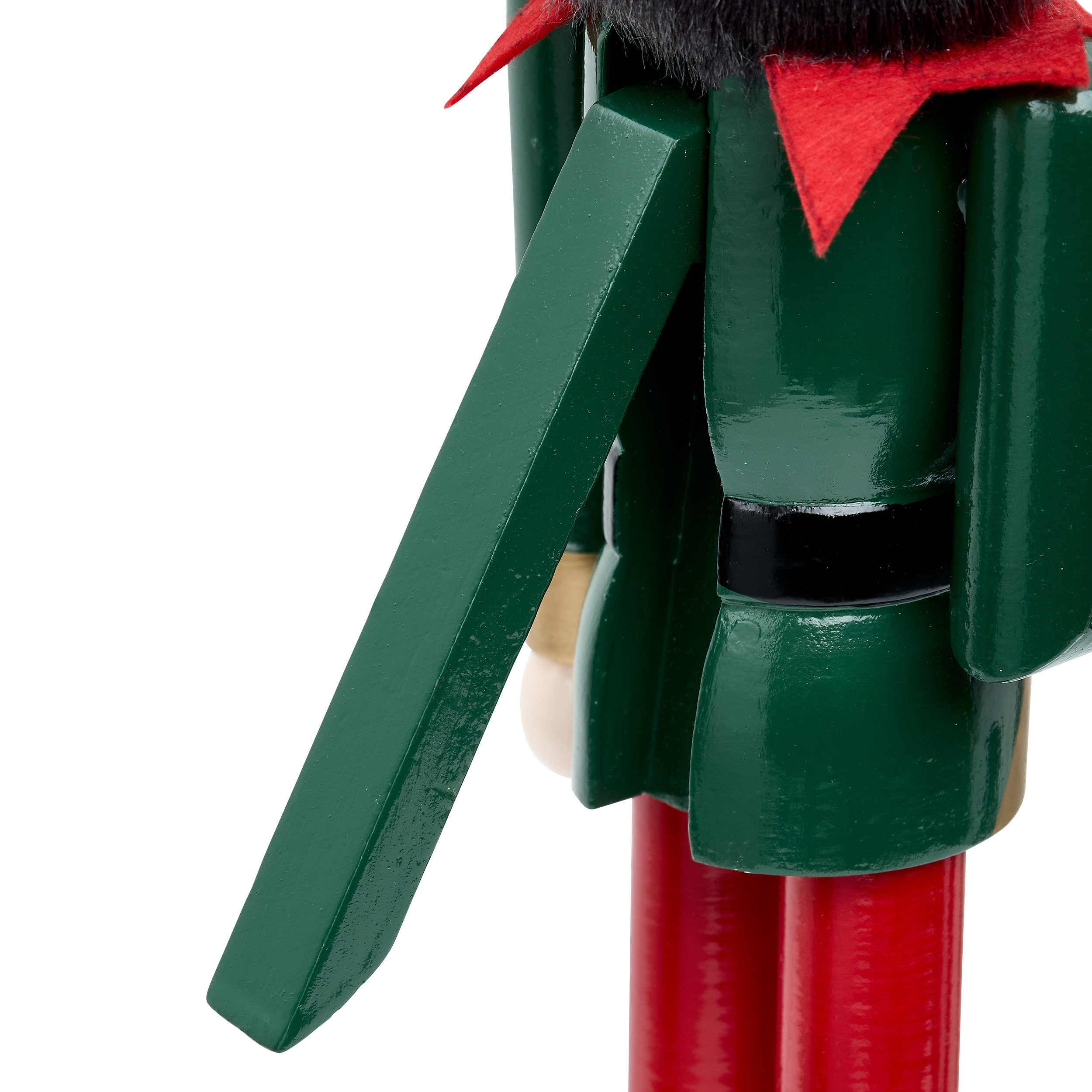WOODEN NUTCRACKER 38CM - Image 2
