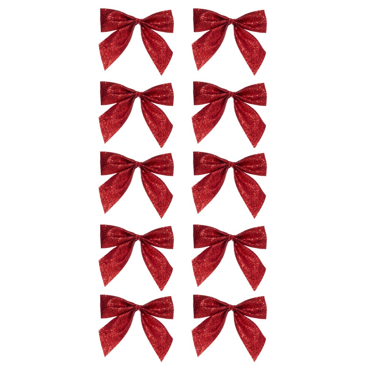 CHRISTMAS MINI BOWS 10PCS