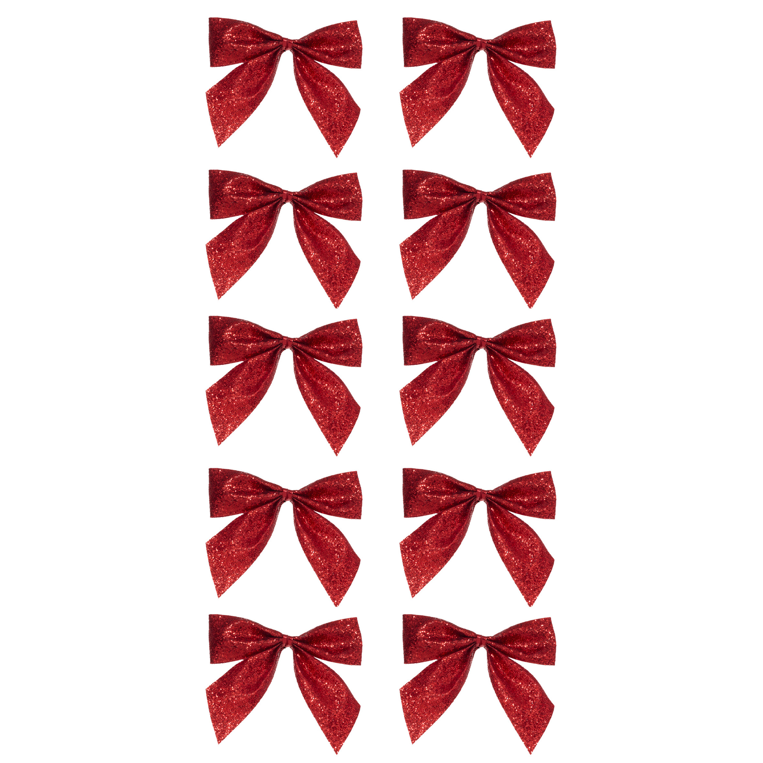 CHRISTMAS MINI BOWS 10PCS